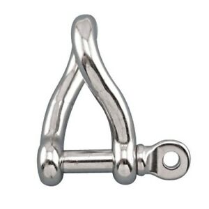 Stainless Twist Shackle